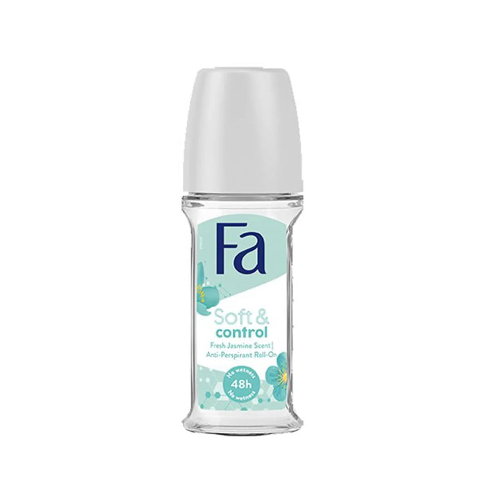 Fa Soft & Control Jasmine Scent Roll On 50ml - Shams Shopping Centre Fa  