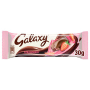 Galaxy Strawberry Chocolate Bar 30g