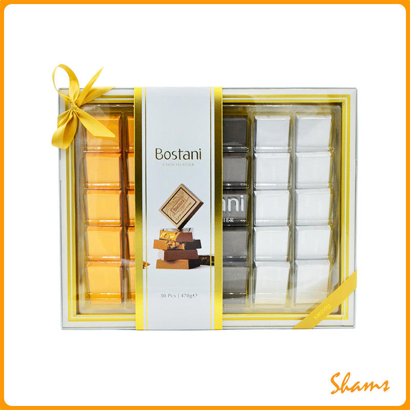 Bostani 30 Pcs Gift Box with 3 Flavors 470g