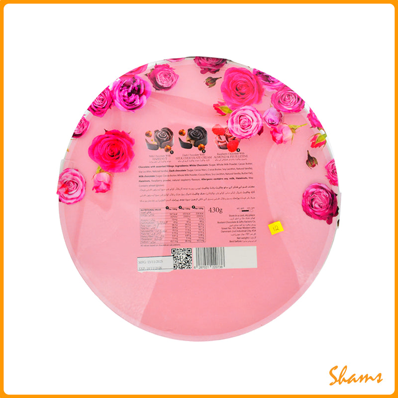 Bostani Chocolatier Rose Collection Gift Box 430g