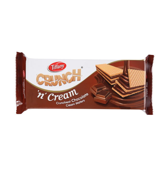 Tiffany Crunch & Cream Chocolate Waffers 150g