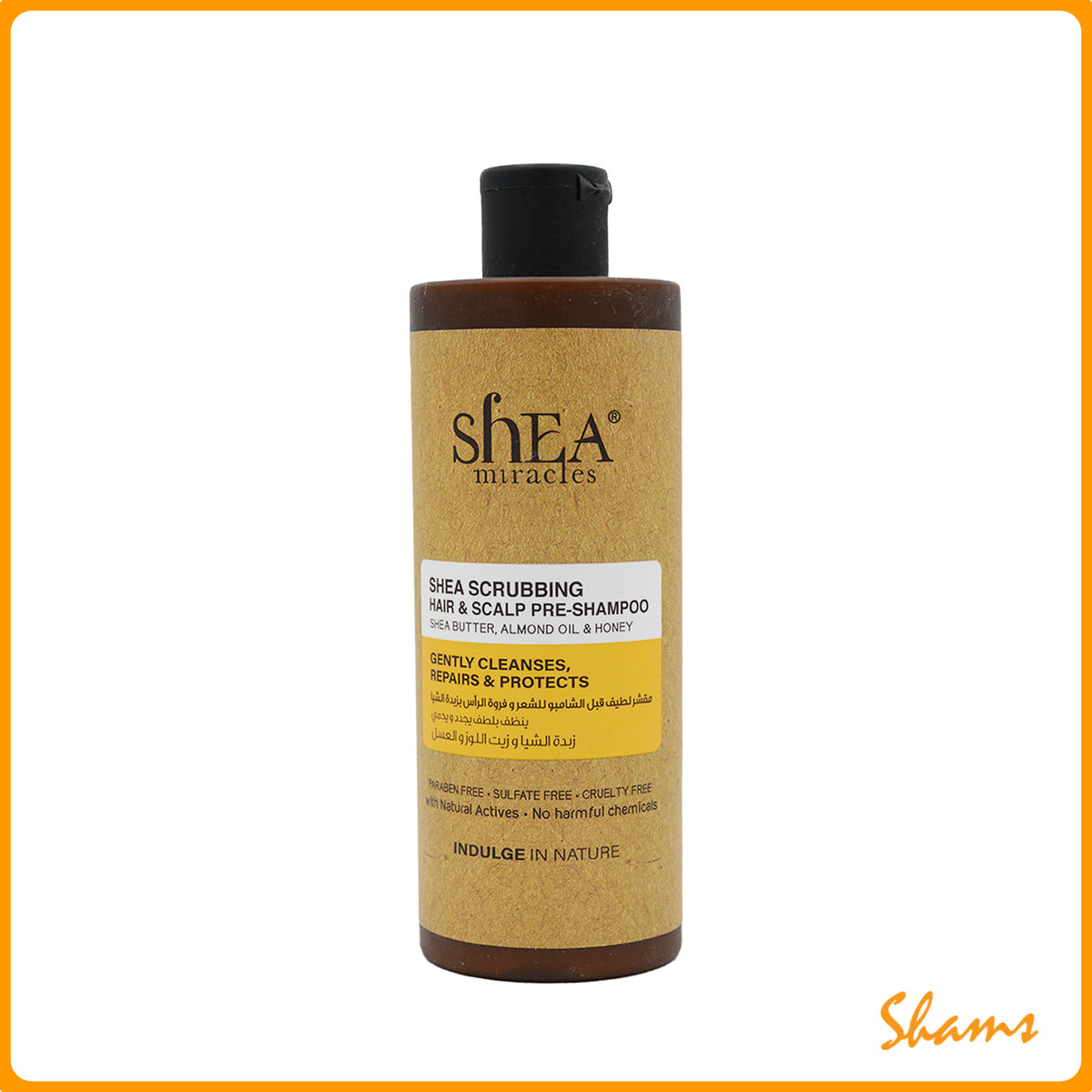 Shea Miracles Shea Scrubbing Hair & Scalp Pre-Shampoo 300ml