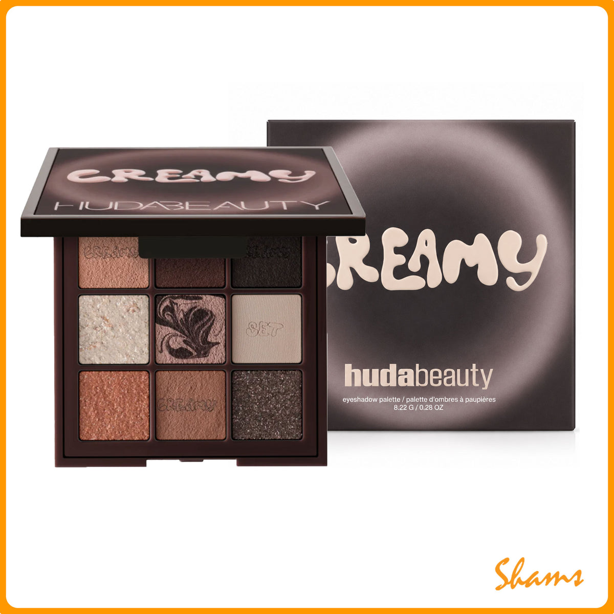 Huda Beauty Creamy Eyeshadow Palette 8.22g