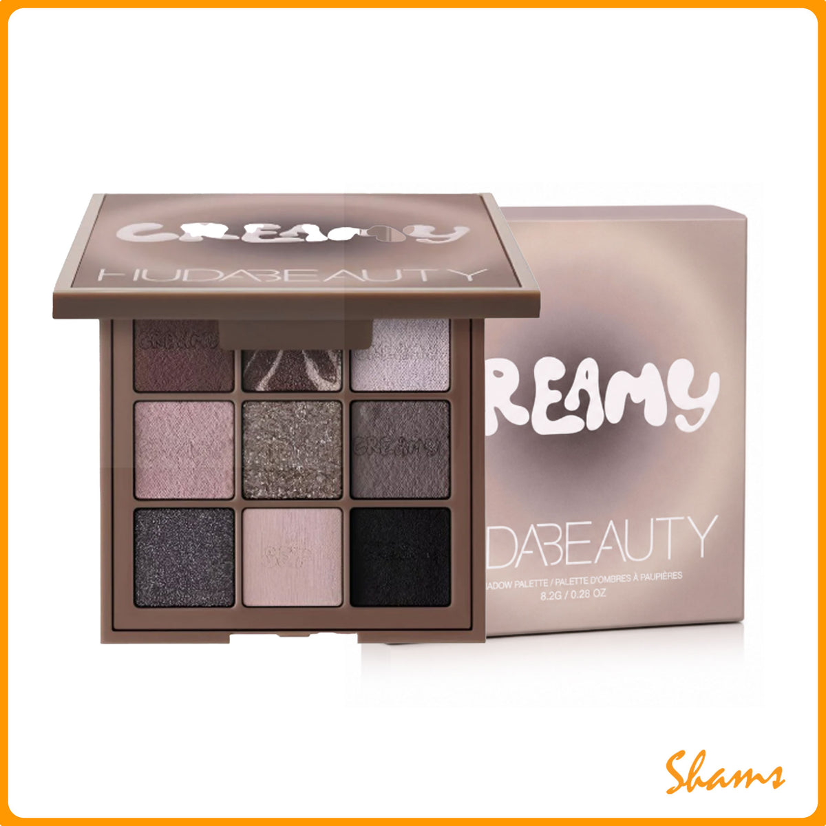 Huda Beauty Creamy Eyeshadow Palette 8.22g - Greige Creamy Obsessions