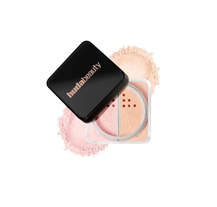 Huda Beauty Easy Bake Duo Loose Powder Cherry Peach 2x6.5g