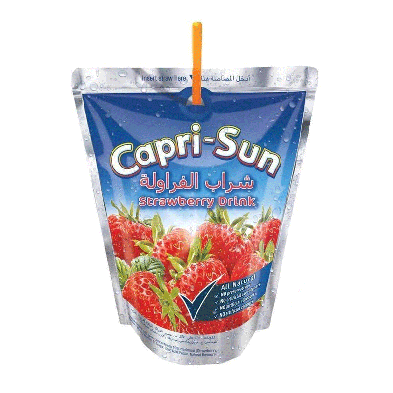 Capri Sun Strawberry Juice 200ml