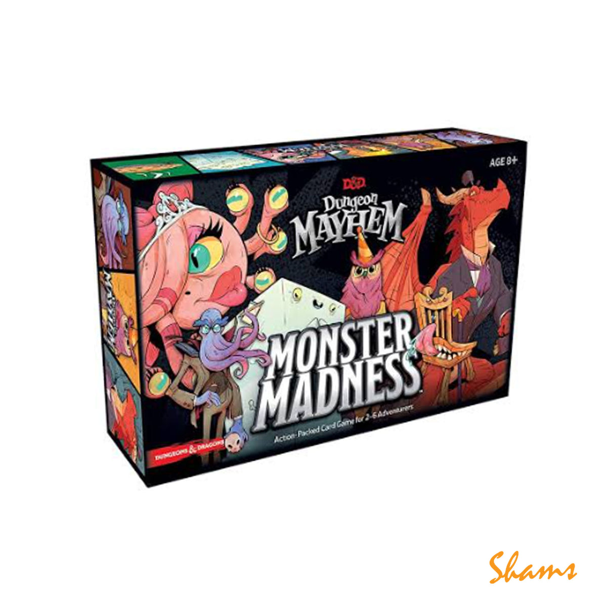 Dungeons & Dragons Dungeon Mayhem Monster Madnsess Card Game Art# 0380CM1