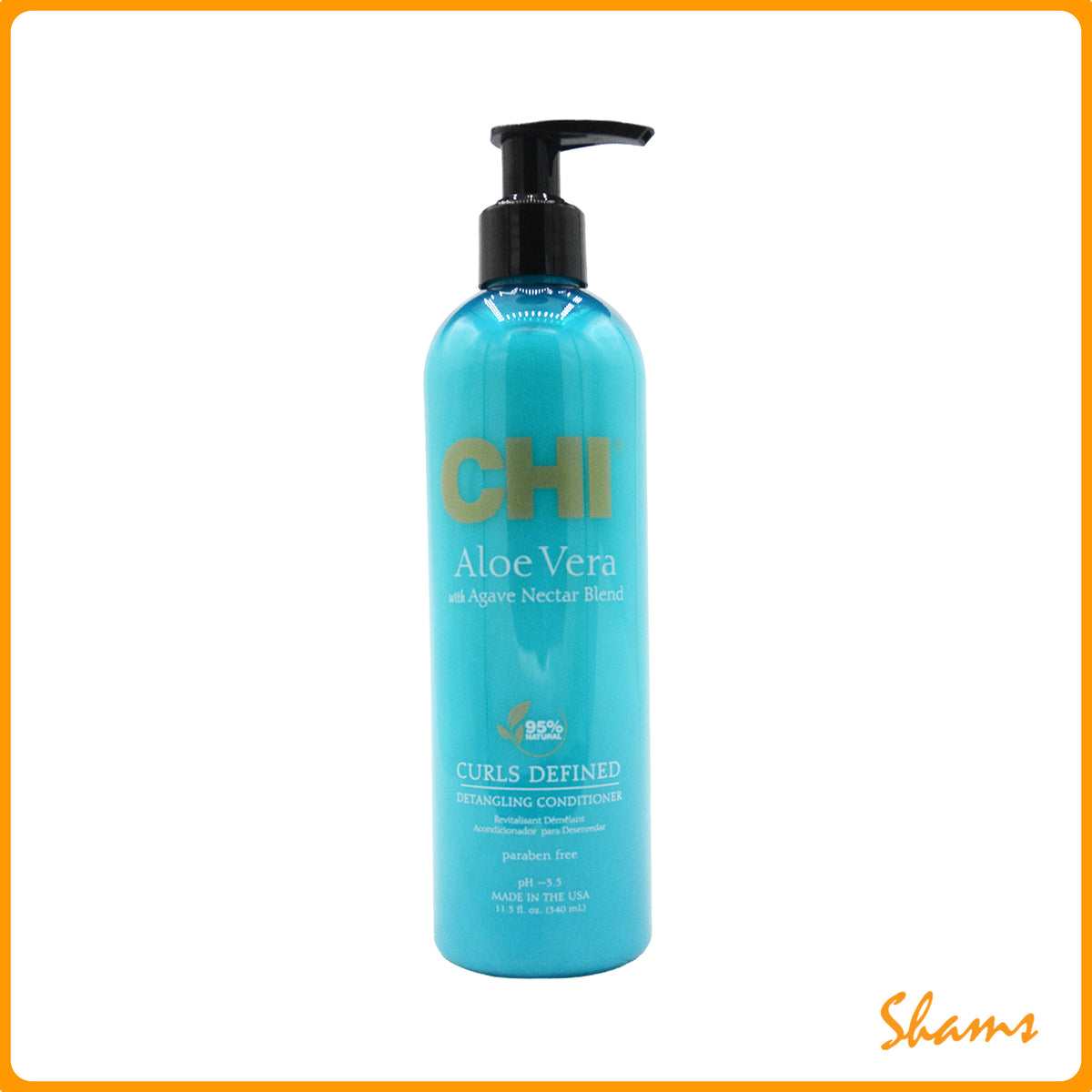 CHI Aloe Vera Agave Nectar Blend Curls Defined Conditioner 340ml