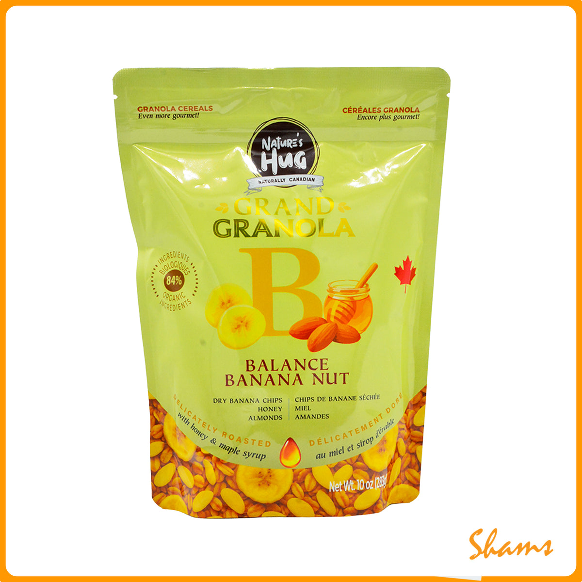 Nature's Hug Granola Cereal Honey Almond 330g