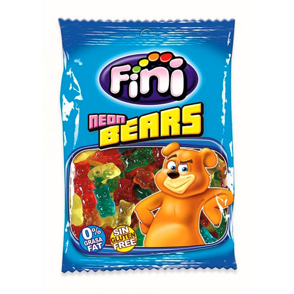 Fini Neon Bears Jelly 80g