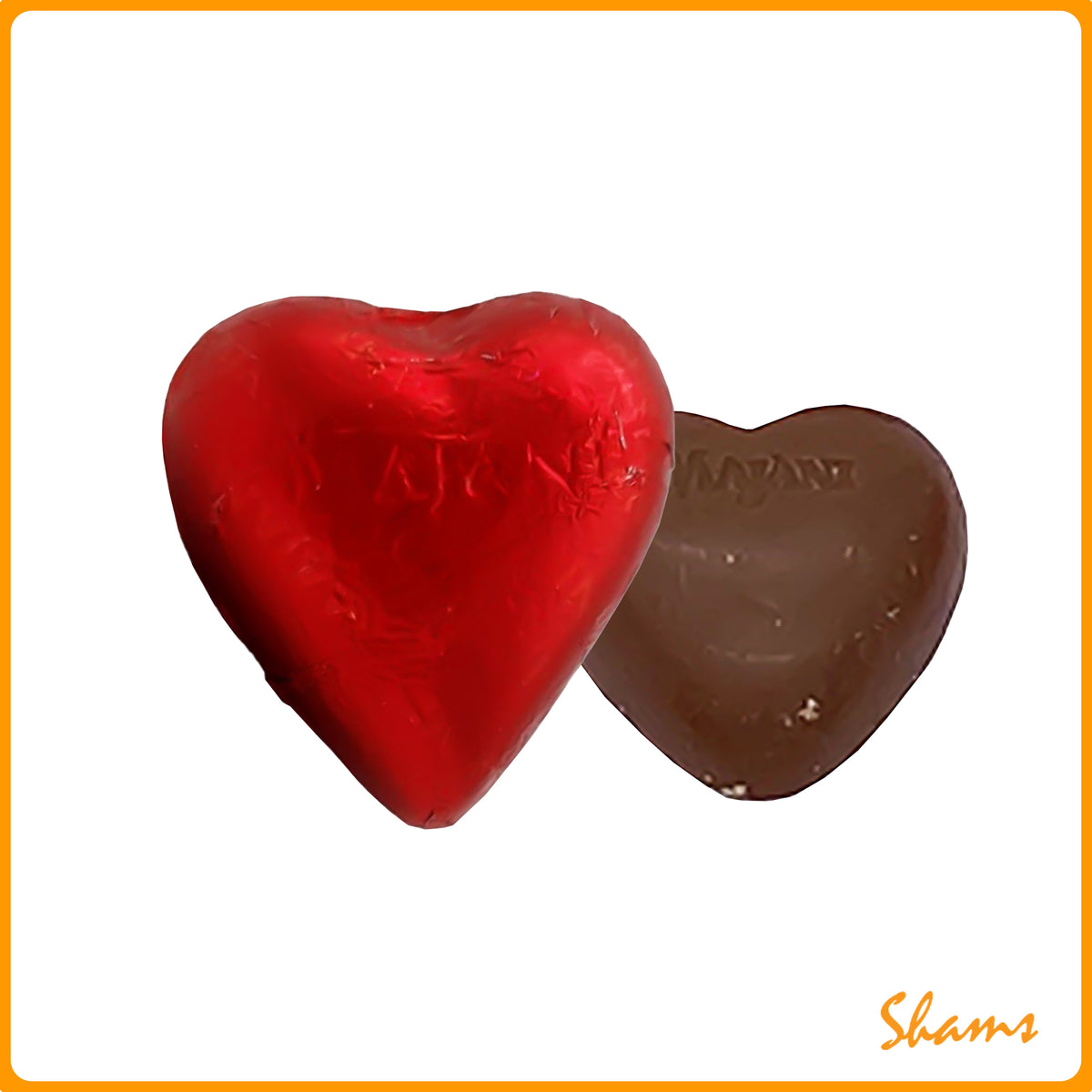 Majani Cuori Al Latte Chocolate 6g