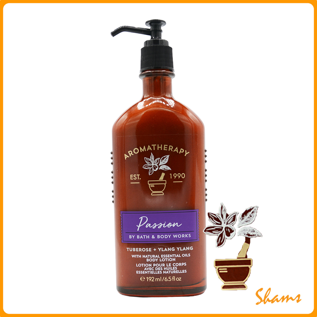 BBW Aromatherapy Passion Tuberose + Ylang Ylang Body Lotion 192ml