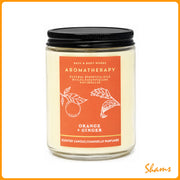 BBW 1 Wick Candle Orange + Ginger