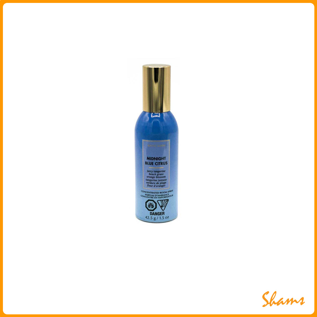 BBW White Barn Midnight Blue Citrus Room Spray 42.5g