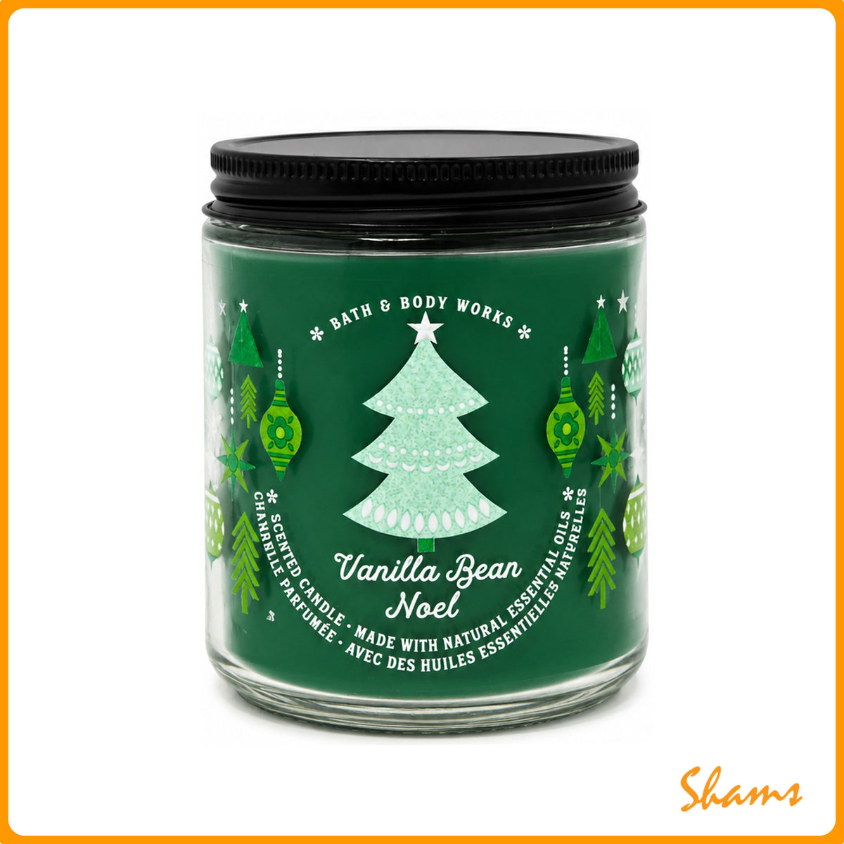 BBW Vanilla Bean Noel 1 Wick Scented Candle 198g