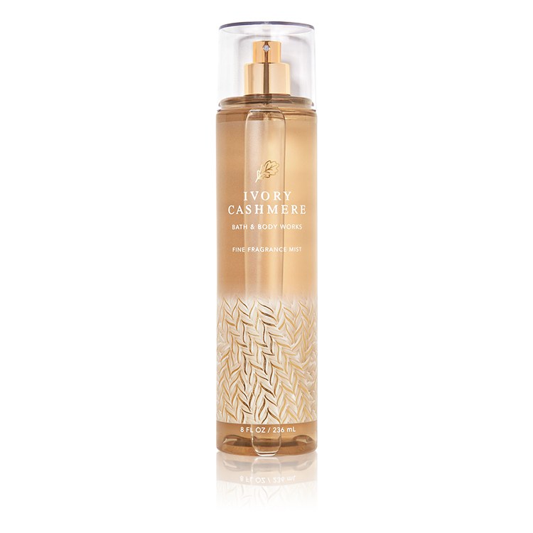 BBW Ivory Cashmere Fragnance Body Mist 236ml - Shams Shopping Centre Bath & Body Works  