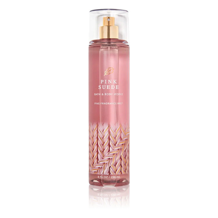 BBW Pink Suede Fragnance Body Mist 236ml - Shams Shopping Centre Bath & Body Works  