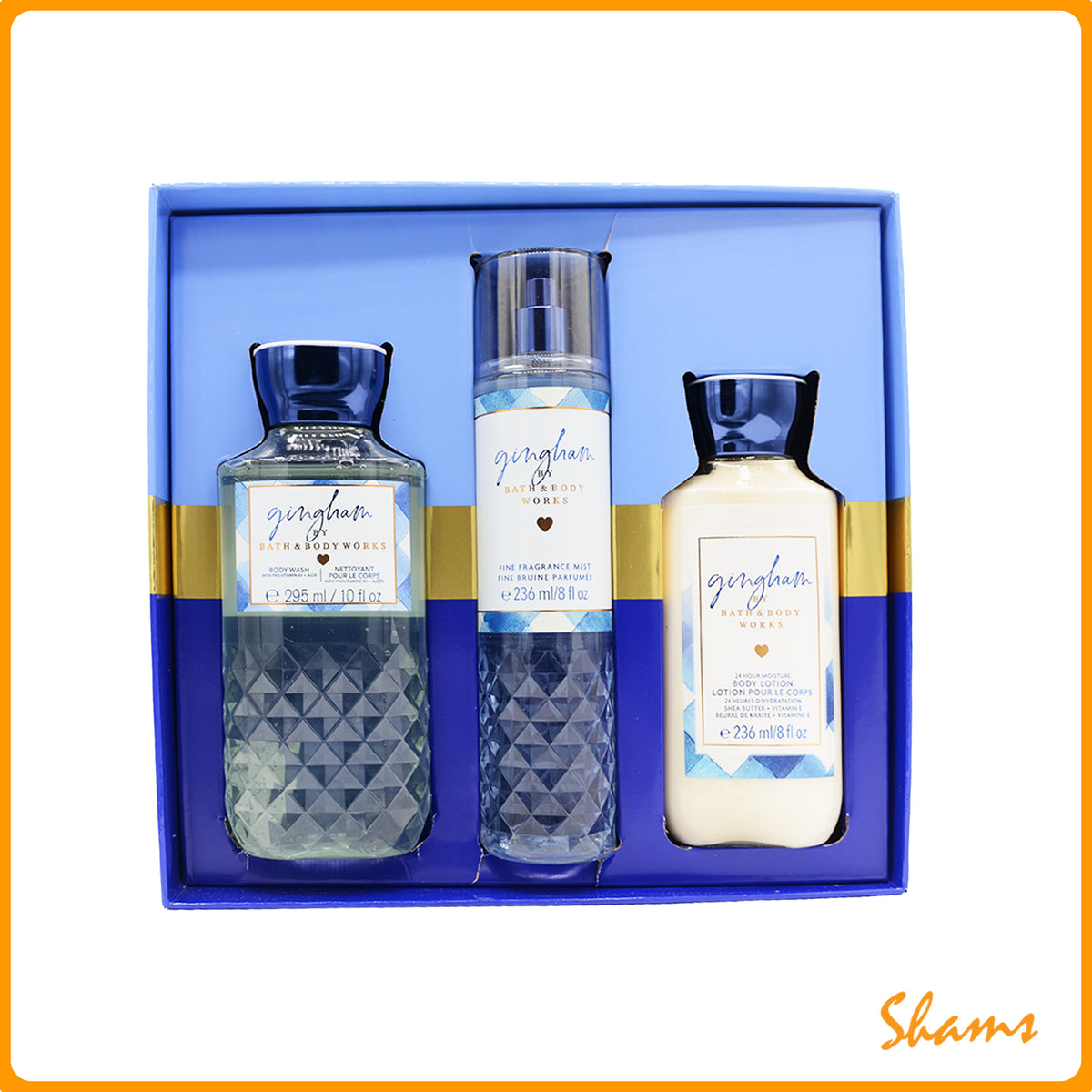 BBW Gingham Large Gift Set