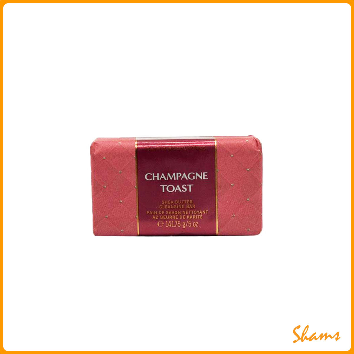 BBW Champagne Toast Shea Butter Cleansing Bar 141g