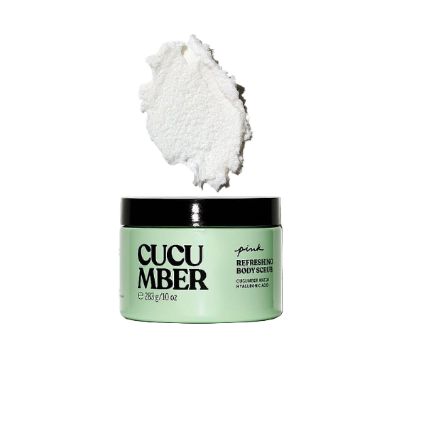 Victoria Secret Pink Refreshing Body Scrub - Cucumber Water Hyaluronic Acid 283g