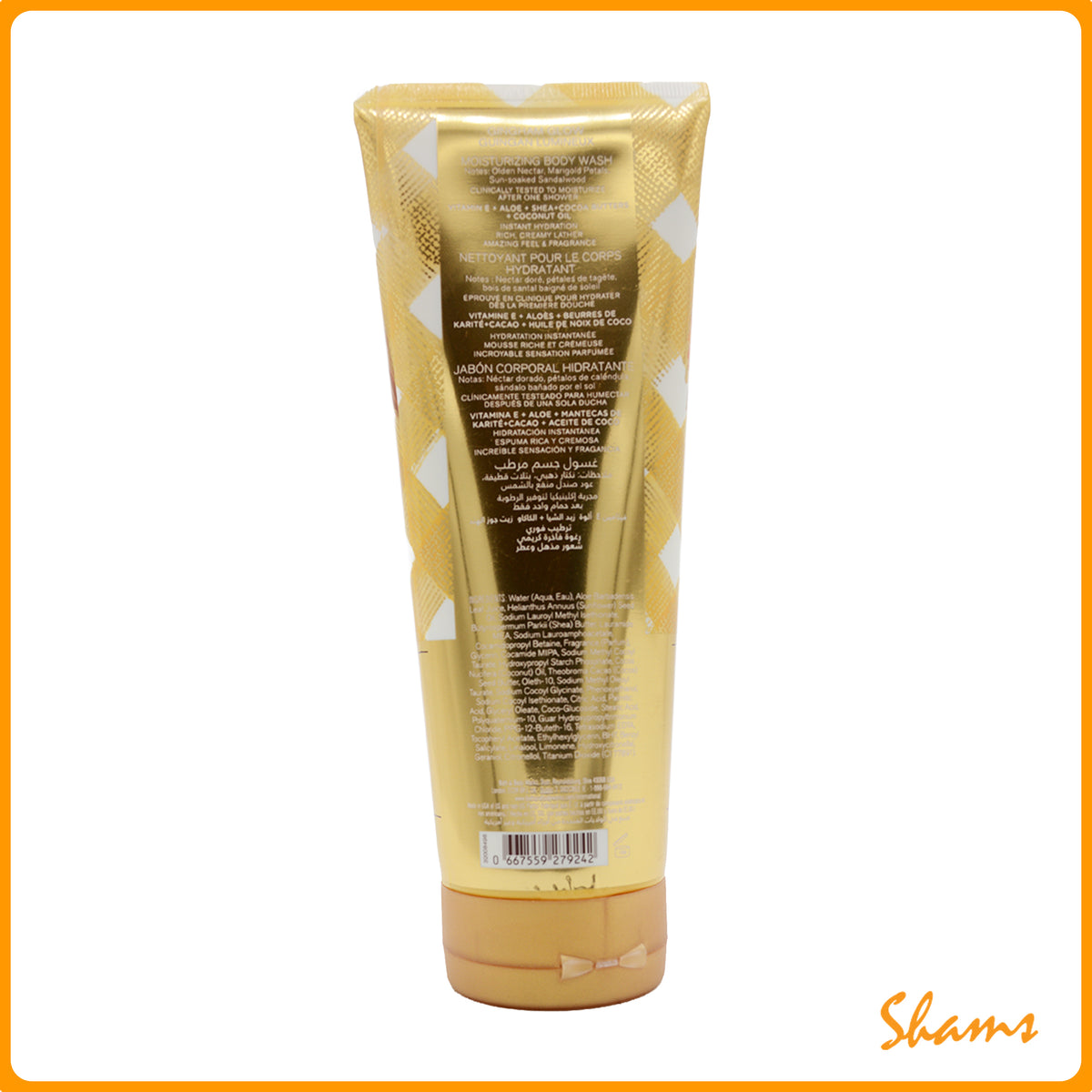 BBW Gingham Glow Moisturising Body Wash 295ml