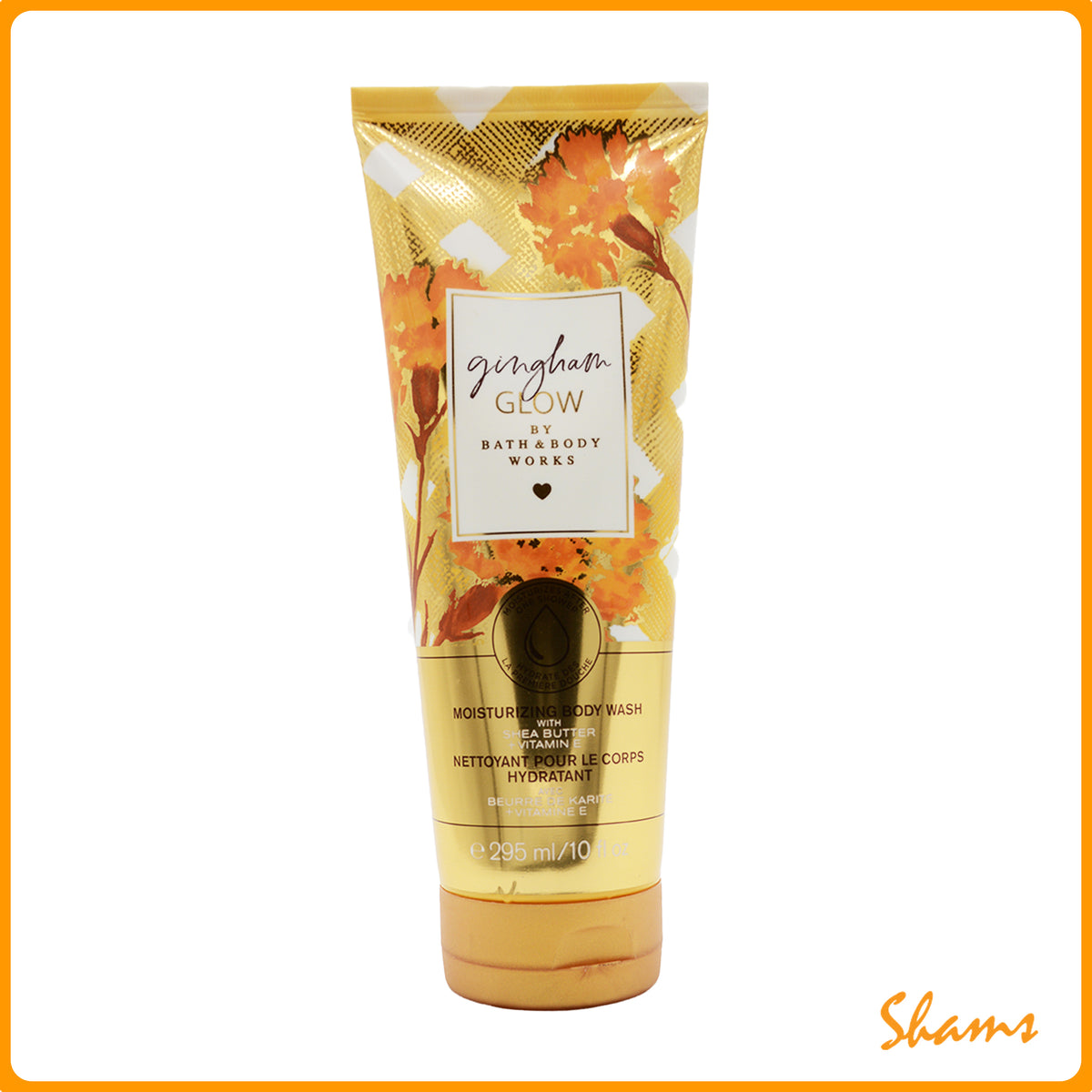 BBW Gingham Glow Moisturising Body Wash 295ml