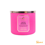 BBW Cactus Blossom 3 Wick Candle 411g