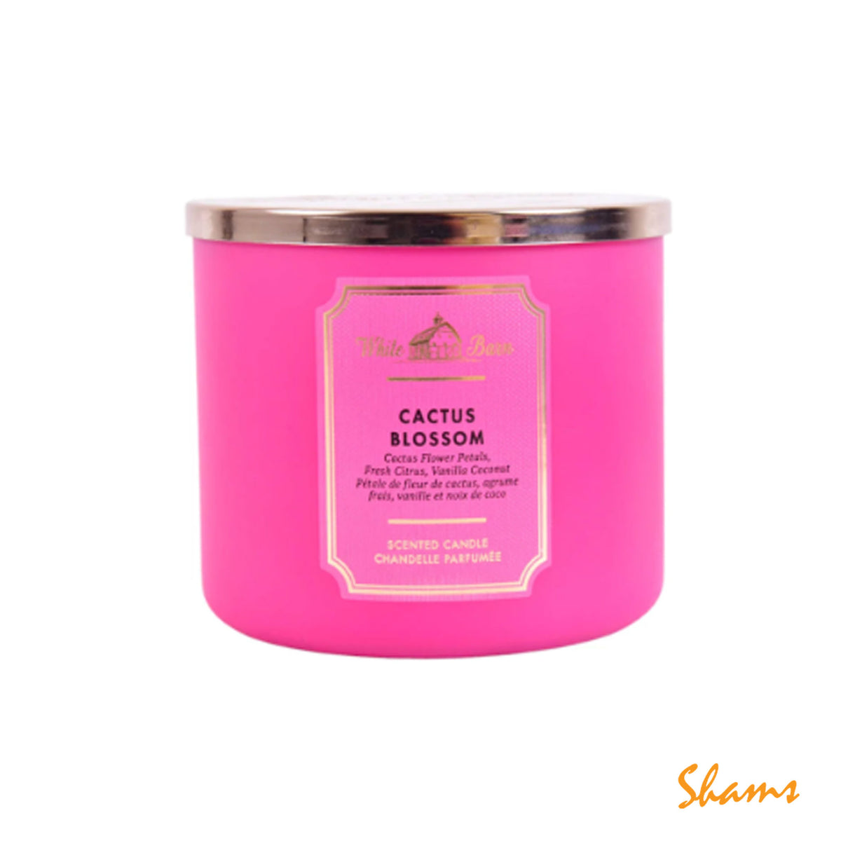 BBW Cactus Blossom 3 Wick Candle 411g