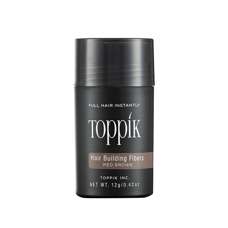 Toppik Hair Building Fibers Med Brown 12g (0.42 Oz)