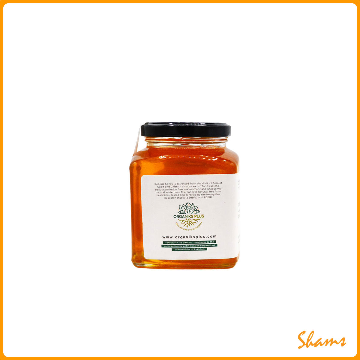 Organiks Plus Robinia Honey 500g
