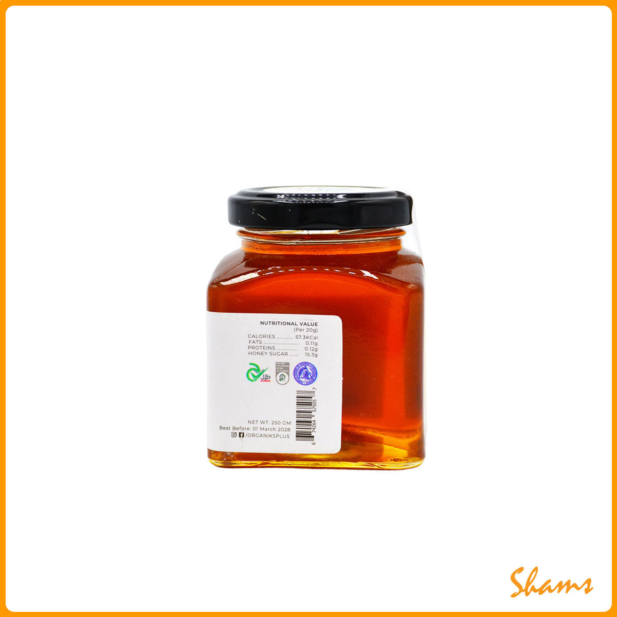 Organiks Plus Sidr Honey 250g