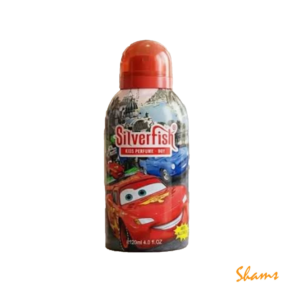 Silver Fish Kids Boy Body Spray 120ml - Cars
