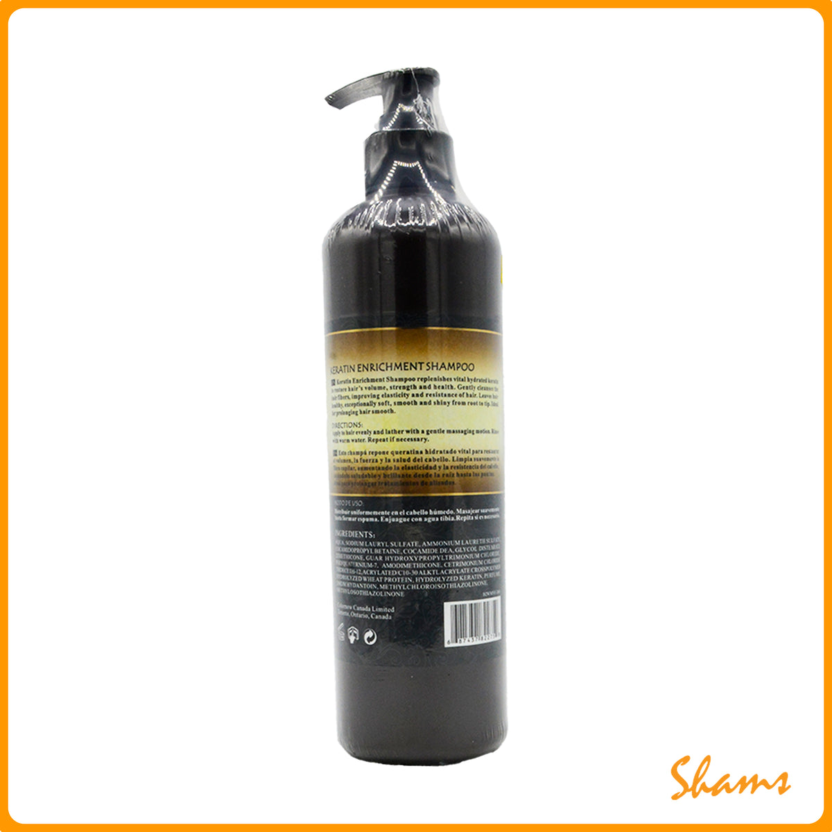 Argan Keratin De Lux Premium Shampoo 500ml