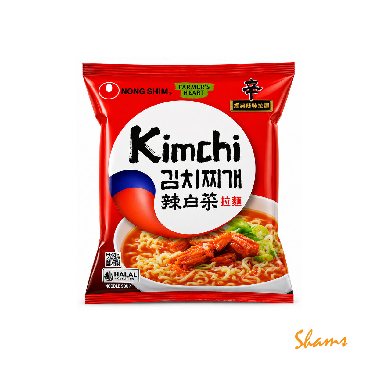 Nongshim Kimchi Noodles 120g