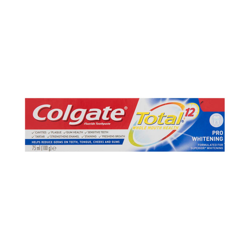 Colgate Fluoride Pro Whitening Tooth Paste 75ml