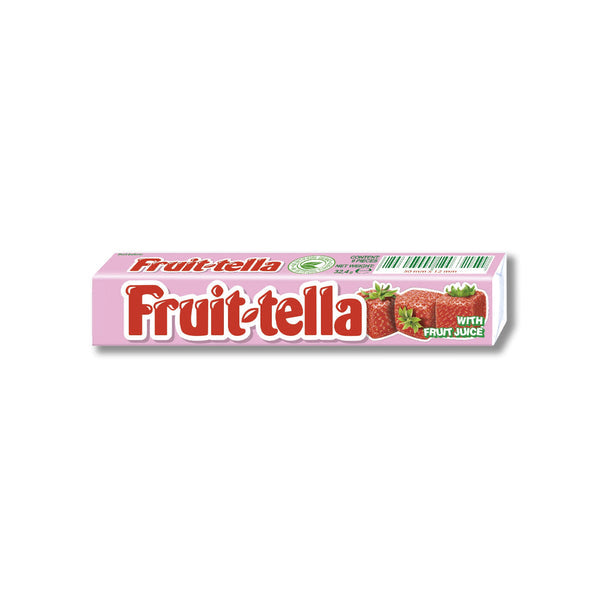 Fruit tella Chewy Toffee Srawberry 36g - Shams Shopping Centre Fruit Tella  
