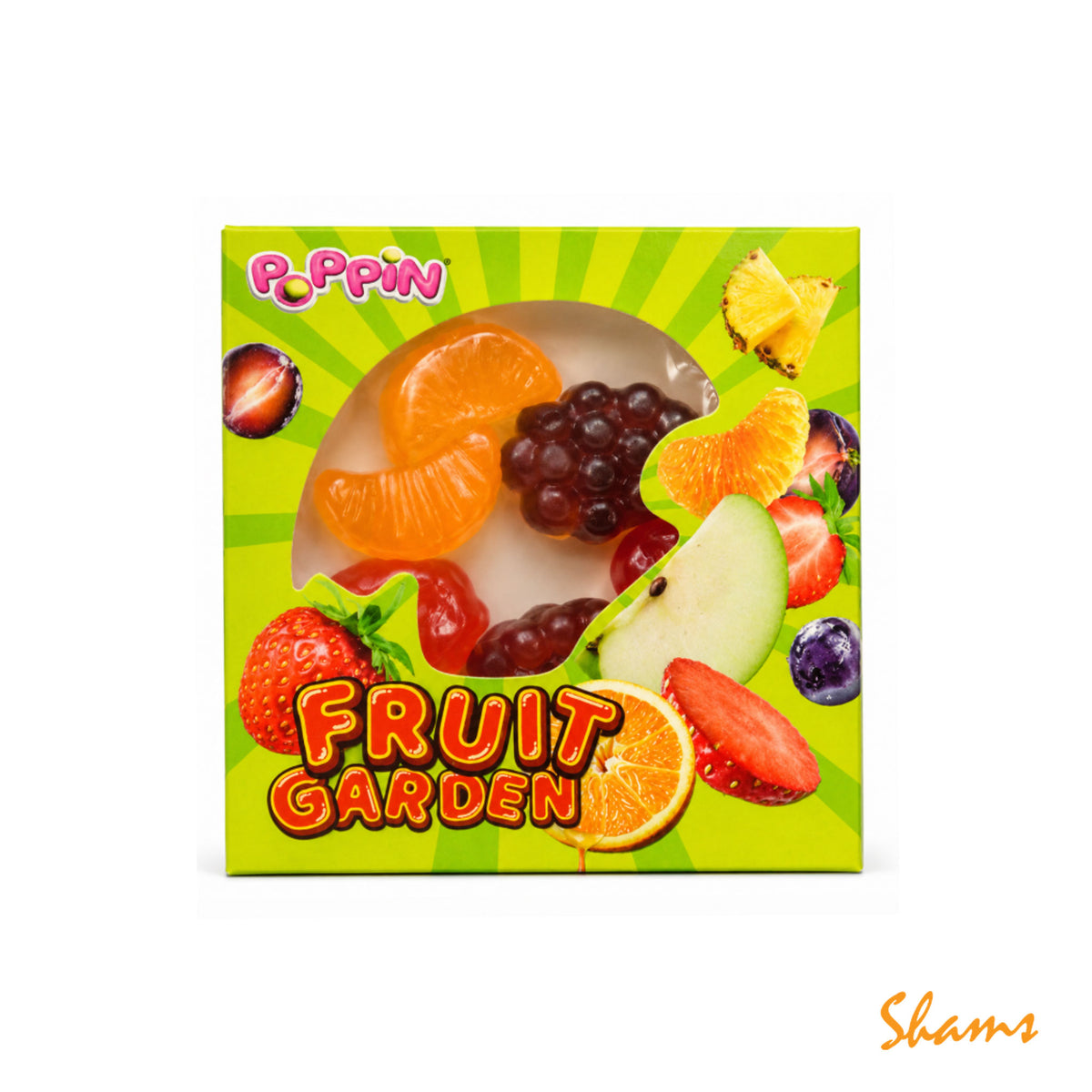 Poppin Fruit Garden Gummy Candy 15g
