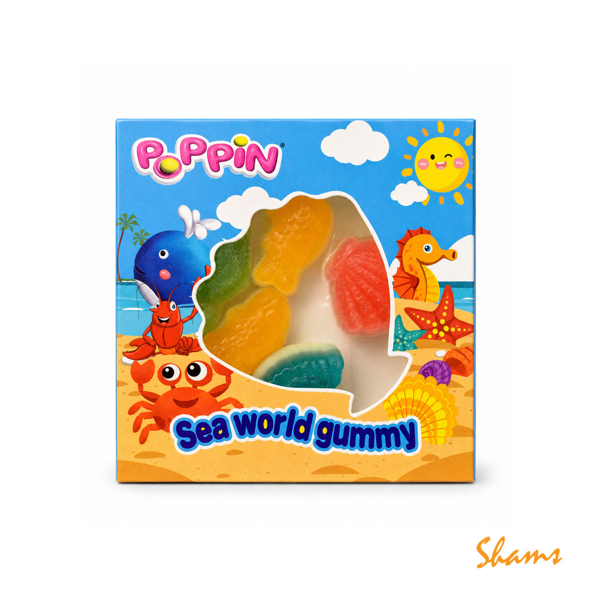 Poppin Sea World Gummy Candy 15g