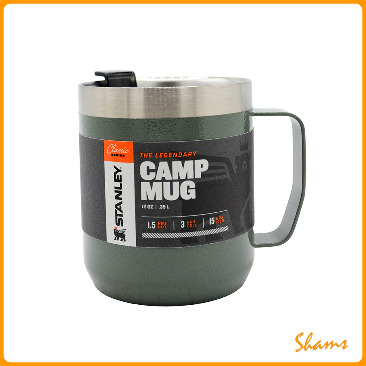 Stanley Classic Vac Camp Mug Green 10-09366-005