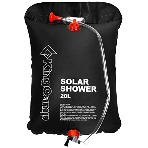 King Camp Solar Shower 20L Black KA 3658 - Shams Shopping Centre King Camp  
