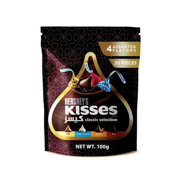 Hersheys Kisses Classic Selection 100g - Shams Shopping Centre Hersheys  