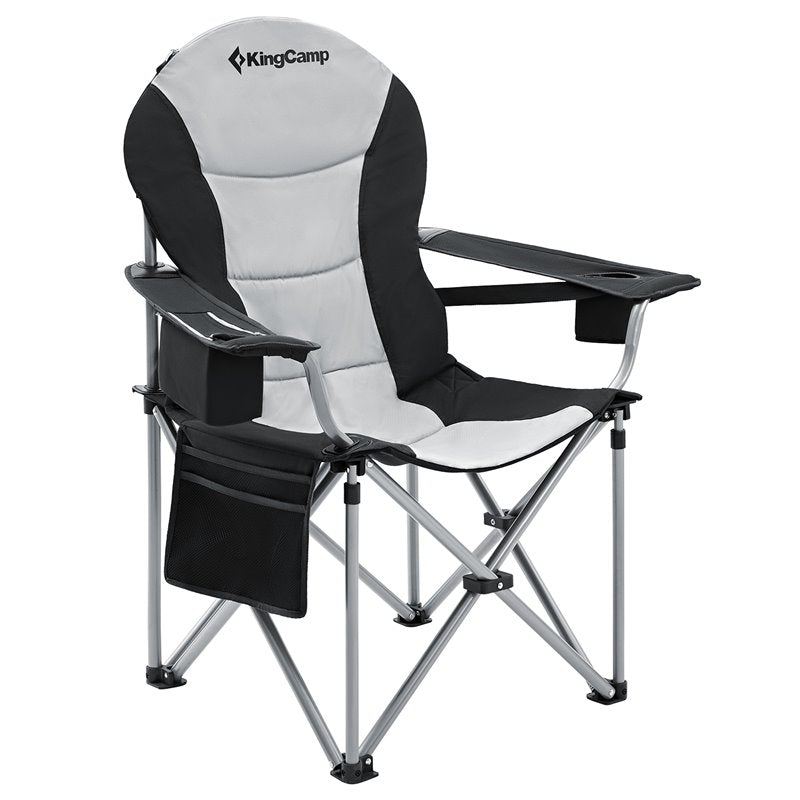 King Camp Deluxe Hard Arms Chair KC3888 MB/NG