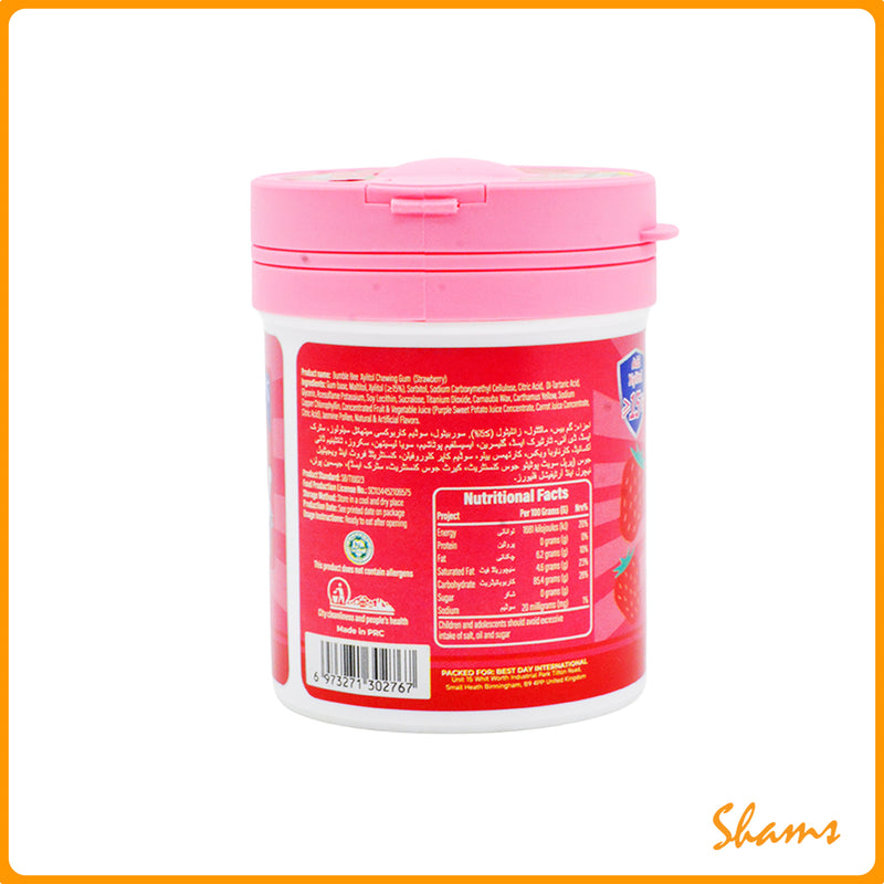 Bumble Bee Soft Xylitol Suger Free Gum Strawberry 82g