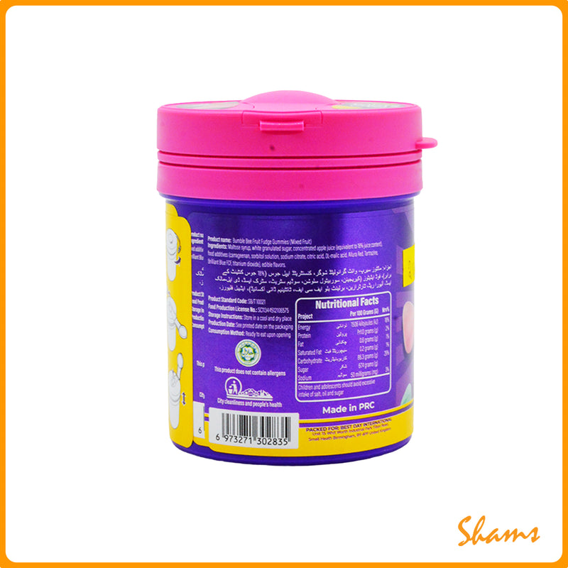 Bumble Bee Fruit Fudge Gummies 102g