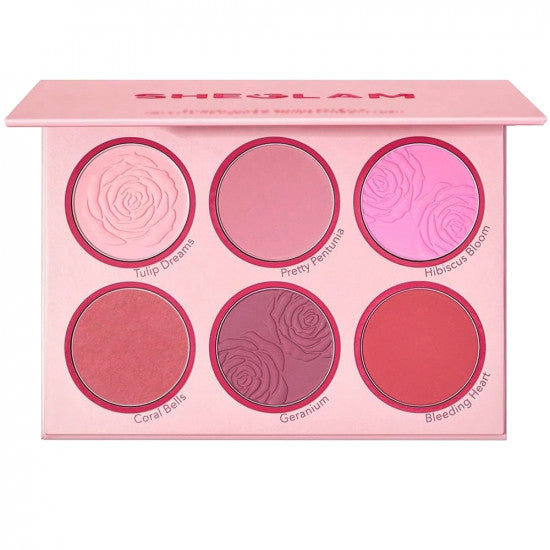 Sheglam Floral Flush Blush Palette Blushing Bouquet - 18gm