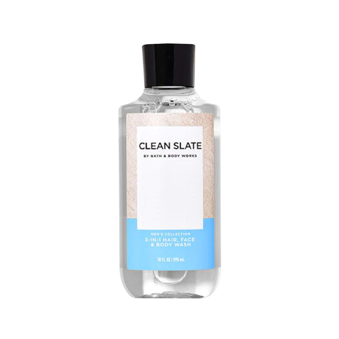 BBW Clean Slate 3 in 1 Hair Face & Body Wash 295ml - Shams Shopping Centre Bath & Body Works  