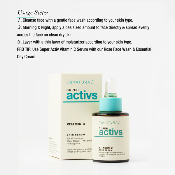 Conatural Super Active Vitamin C Skin Serum 30ml - Shams Shopping Centre CoNatural  