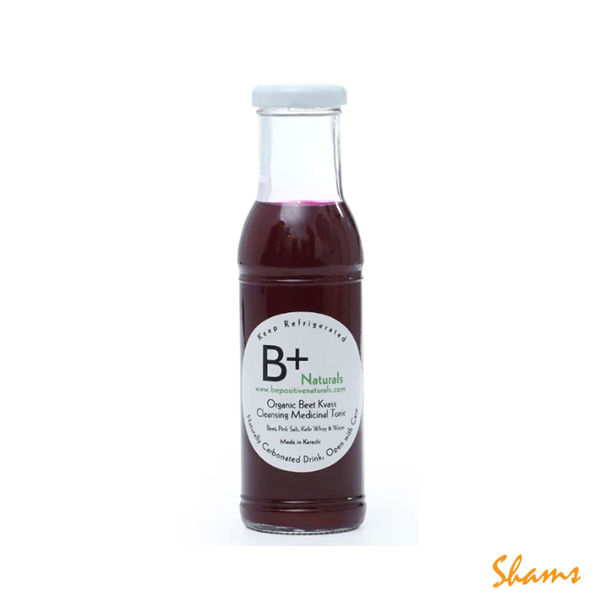 B+ Naturals Organic Beet Kvass Cleansing Medical Tonic 260ml