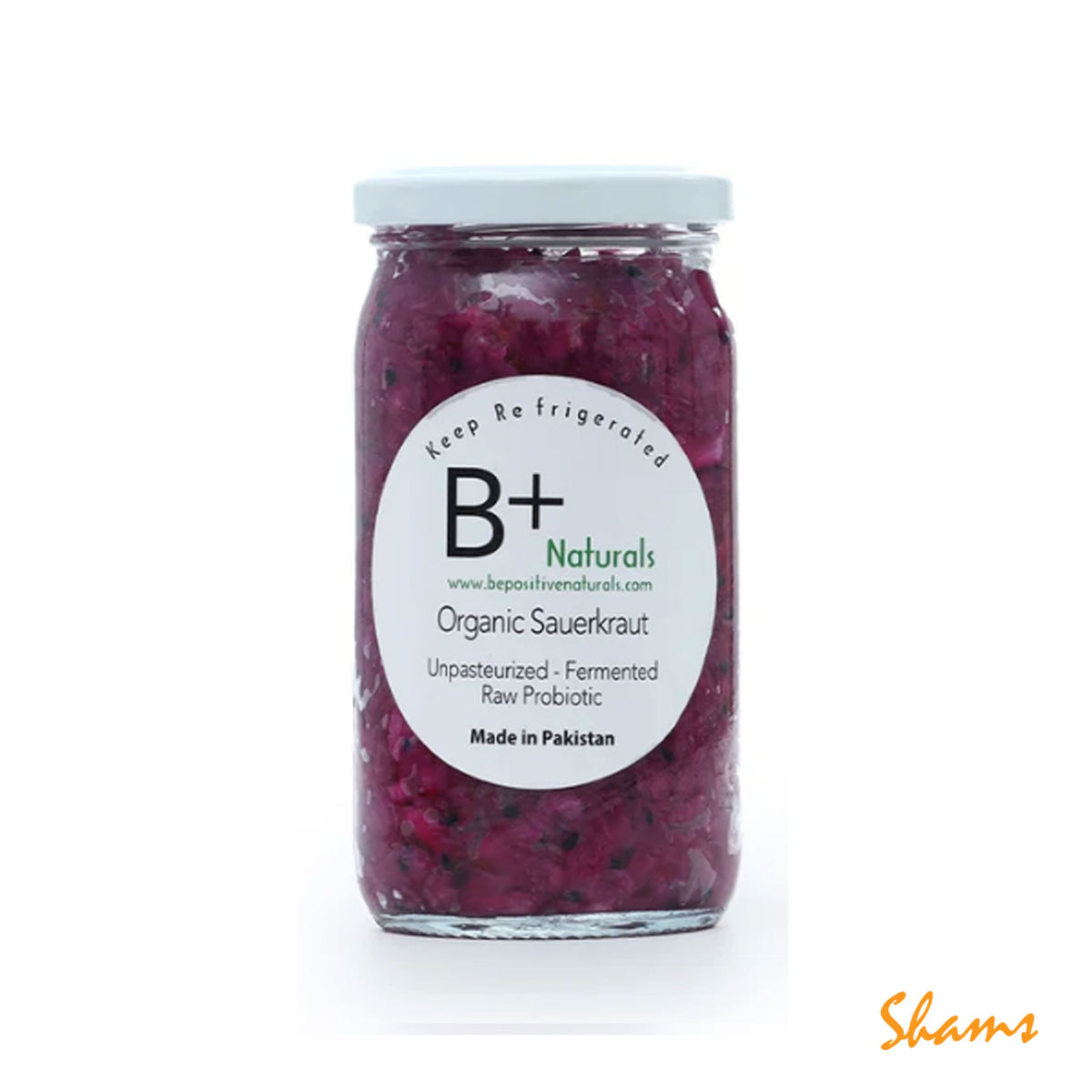 B+ Naturals Red Sauerkraut 350ml