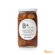 B+ Naturals Organic Fermented Ginger & Honey 360ml